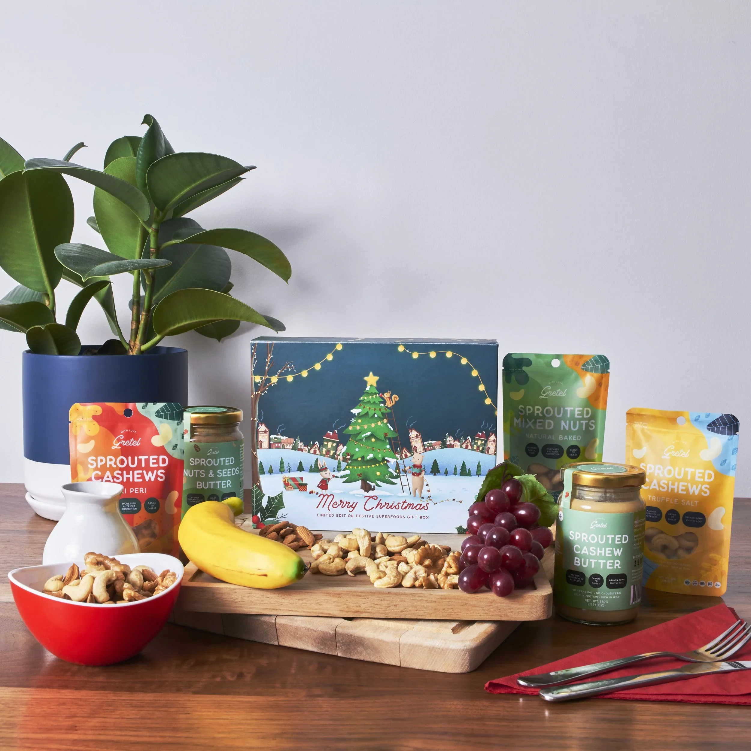 Sprouted Cashews and other healthy snacks!